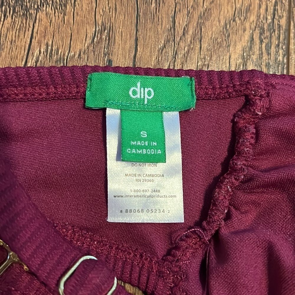 DIP Maroon Bikini Top size Small - Picture 6 of 10